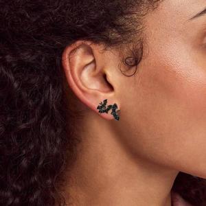 Pendientes de Plata de Ley Jeulia con Forma de Murciélago - Joyería de Insectos con Perlas Vintage de Moda para Fiestas o Regalos - Product Image 6