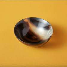 Fournisseur direct, bol à salade en corne classique de luxe poli de haute qualité, logo personnalisé jetable, nouveau design par tradebit - Product Image 5