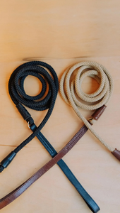 Laisse pour chien en cuir solide et de qualité supérieure personnalisée, corde colorée pour collier de chien, laisse personnalisée en corde de coton de 5 pieds - Product Image 3