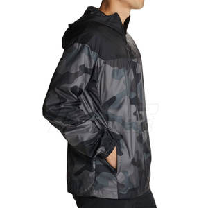 Nouvelle Veste Coupe-Vent Hiver Homme Grande Taille XL en Tissu Léger de Laine, Style Urbain, Col Mandarin, Service OEM Personnalisé - Product Image 5