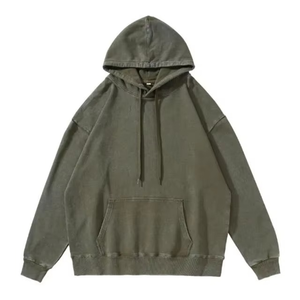 เสื้อสเวตเชิ้ตผู้ชายทรงปกติ ลำลอง ถักทอ แขนยาว สีพื้น ดีไซน์กระเป๋า เหมาะสำหรับใส่ในฤดูใบไม้ร่วง - Product Image 2