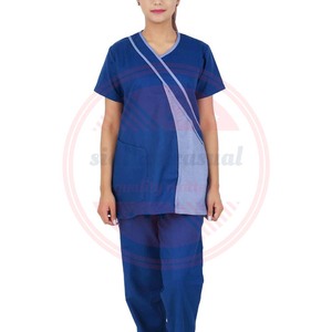 Traje médico de calidad superior Uniforme de enfermería para mujeres Traje médico de alta calidad con medias mangas - Product Image 5