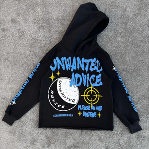 ชุดวอร์มผ้าฝ้ายแบบสวมหัวและมีฮู้ดสำหรับผู้ชายชุดวอร์มทรงพอดีตัวปกติพิมพ์ลายพัฟตามสั่งสำหรับฤดูหนาว - Product Image 2