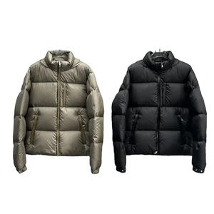 Outdoor Men's Winter Canvas Stand Collar Front Padding Coat High Quality <b>Padded</b> Oversized Lightweight <b>Waterproof</b> Puffer <b>Jacket</b> - Product Image 2