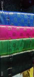 Sarees de seda brocados hechos a medida en colores brillantes adecuados para diseñadores de ropa para tiendas de moda para reventa - Product Image 5