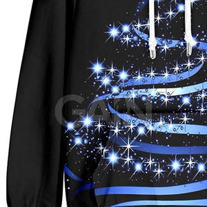 Sweats à capuche de Noël légers pour hommes, vêtements décontractés confortables pour hommes, sweats à capuche de Noël pour hommes en stock - Product Image 5