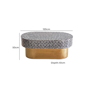 Meubles de salon luxueux Table basse incrustée de nacre exquise avec un design élégant Vente en gros de qualité supérieure du Vietnam - Product Image 2