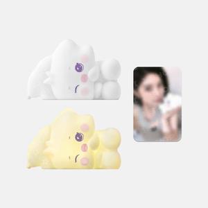 BBIYO NMIXX Edition Mood <b>Lamp</b> <b>Touch</b> Remote Control Warm LED Light Mushroom-Shaped Silicone for Bedroom Projection for Room Decor - Product Image 1