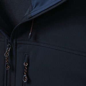 High Quality Customized Hooded Men's Softshell <b>Jacket</b> Winter <b>Waterproof</b> Breathable Quick Dry Canvas Zipper Pockets Pattern - Product Image 5