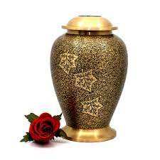 Metal Cremation Urn Premium Quality Made in India Keepsake Cremation Urns for Human Ashes <b>Funeral</b> <b>Supplies</b> - Product Image 2