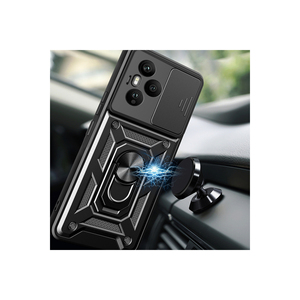 Funda Magnética con Soporte para Honor 400 Pro, Cubierta Deslizante Vega, Silicona Negra, Protección para Teléfono Móvil, Protección para Cámara, Estilos INS Plus - Product Image 4