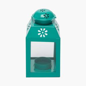 Linternas de Metal estándar para decoración festiva de jardín, farol de Salsa con diseño de acabado multicolor, linternas de vela - Product Image 4