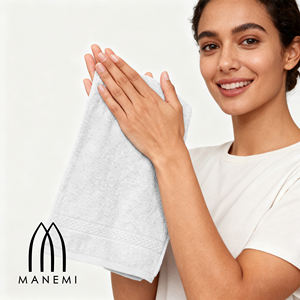 Juego de Toallas de Baño 100% Algodón, Suaves, Absorbentes y Duraderas, Incluye Toallas de Mano y Toallitas, 500g/m2 - Product Image 2