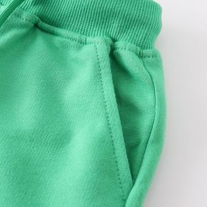 Nueva llegada de calidad superior logotipo personalizado Joggers niños pantalones cortos de sudor para niños más vendidos OEM Casual liso transpirable - Product Image 4