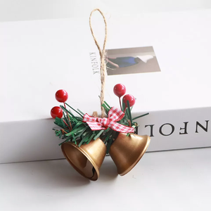 Forma de corazón Colgante Calidad decorativa Pared de plata Árbol de metal de Navidad estrella corazón Adornos de Navidad disponibles a precios baratos - Product Image 5