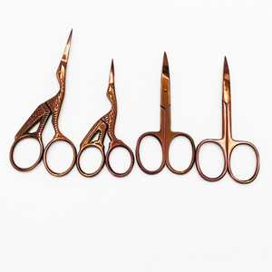 Approvisionnement d'usine beauté professionnelle en acier inoxydable droite pointe fine ongles cuticule sourcil barbe coiffeur soins personnels - Product Image 1