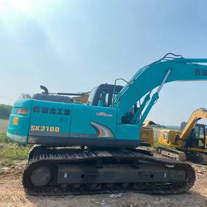 Excavadora usada de 21 toneladas Kobelco 210 En stock Excavadora usada Kobelco 210 En excelentes condiciones Listo para uso en la construcción - Product Image 2