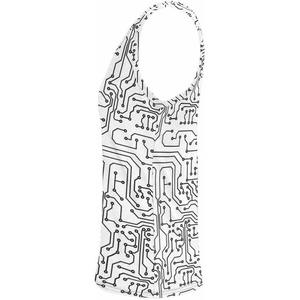 เสื้อกล้ามสตรีแขนกุดผ้าโพลีเอสเตอร์ซับลิเมชันดีไซน์ทันสมัย - Product Image 6