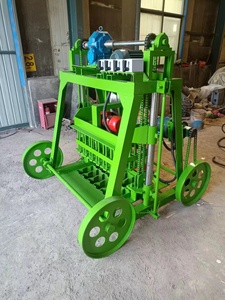 Máquina para Fabricar Bloques de Pavimento Diésel QMR4-<span class=keywords><strong>45</strong></span>, Línea de Producción de Ladrillos, Motor de Cemento, Fácil de Operar, 1 Año de Garantía, Directo de Fábrica a Precio Económico - Product Image 1
