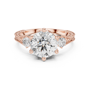 14K Teardrop Shape <b>Crystal</b> Diamond <b>Ring</b> Elegant Party Wear - Product Image 2