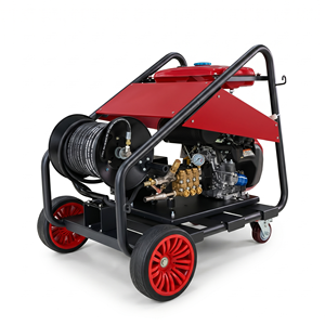 Hidrolimpiadora <span class=keywords><strong>de</strong></span> Gasolina <span class=keywords><strong>de</strong></span> 27HP, 50L/Min, Alto Flujo, 150Bar, 2900psi <span class=keywords><strong>para</strong></span> <span class=keywords><strong>Limpieza</strong></span> <span class=keywords><strong>de</strong></span> Tuberías Municipales <span class=keywords><strong>de</strong></span> 600mm, Bomba Triplex Profesional - Product Image 1