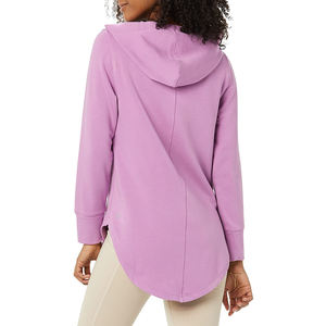 Personalizado de alta calidad de las mujeres francesas Terry sudaderas con capucha Casual día cómodo rendimiento tejido invierno fabricado expertos - Product Image 5