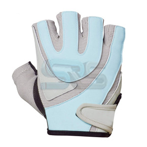 Gants d'haltérophilie de fitness demi-doigt pour hommes avec logo personnalisé 2025 Gants d'entraînement avec une adhérence supplémentaire Gants de gymnastique respirants - Product Image 2