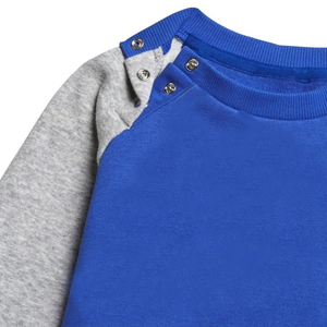 Chándal de invierno personalizado de la mejor calidad para niños, color sólido de algodón al por mayor para bebés con logotipo personalizado - Product Image 3