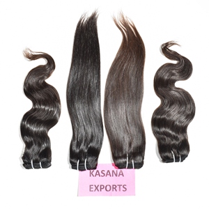 Mejor calidad hueso recto Vietnam pelo crudo color natural competitivo pelo mujeres onda rizo onda profunda extensiones de cabello humano - Product Image 3