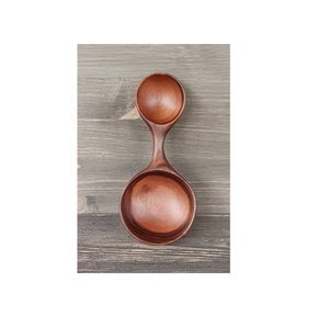 Serviette à salade en bois design fait à la main cuillère fourchette ensembles de luxe à la mode ustensiles de cuisine vaisselle miroir poli fête outils de service - Product Image 1