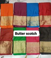Tissu de bordure en organza fait pour fantaisie lehenga saree