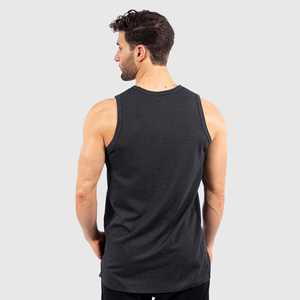 80% coton 20% Polyester Jersey entraînement Sport chemise Logo personnalisé hommes Gym Compression basket Singlet débardeur - Product Image 3