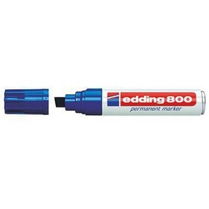 Rotulador Permanente Azul Edding 800, Gama de Productos de 4-12 mm - Product Image 1