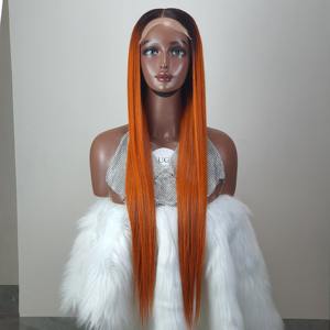 Perruque longue vierge transparente sans colle avec fermeture en dentelle, double densité, en cheveux vietnamiens bruts pour femmes - Product Image 1