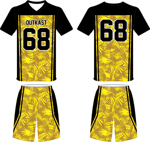 Ensemble d'uniformes de football américain 7v7 personnalisés de haute qualité, imprimés, séchage rapide, respirant, grandes tailles - Product Image 5