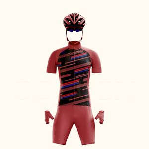 Tenue de cyclisme d'été pour hommes, vêtements d'équipe, design personnalisé, bon prix, maillots de vélo à manches courtes - Product Image 5
