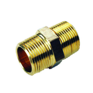 Idraulica Viti Doppie Art. 280 Gr.3/8 in Ottone Giallo - Product Image 1