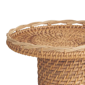 Plateau en rotin naturel en gros du Vietnam pour fruits, pain, support en osier tissé à la main pour la cuisine, la salle à manger et la décoration de la maison - Product Image 2