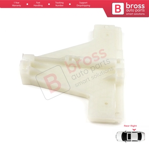 Clips de réparation de lève-vitre arrière droit BWR939 pour A3 MK2 8P 8PA 8P1 2003-2013 4/5 portes 8P4839462 - Product Image 3