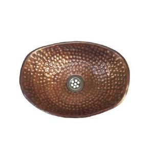 Haute vente cuisine cuivre évier salle de bain bassins forme personnalisée taille pur cuivre matériel quantité en vrac - Product Image 1