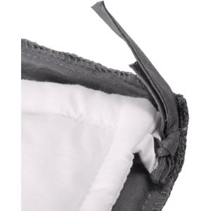 ผ้าห่มถ่วงน้ำหนักสีเทาขนาด60นิ้ว x 80นิ้วพร้อมผ้าฝ้ายซักได้กันน้ำและใช้ในบ้านและปิกนิก - Product Image 4