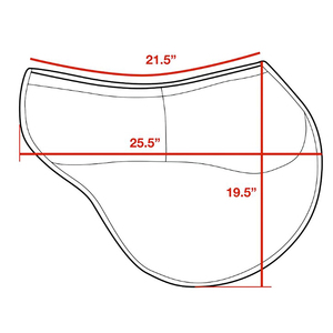 Almohadillas para SILLÍN de caballo cómodas para equitación de calidad superior, almohadilla para SILLÍN ecuestre acolchada con diamantes con forro de piel de Sherpa - Product Image 6