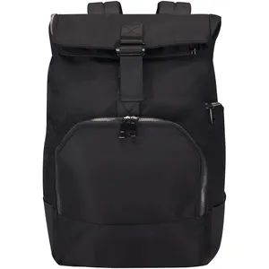 15.6\" Portable <b>Backpack</b> in GRS Certified Recycled Material with Arrotolabile Rhine Closure-<b>18L</b> Promotional Product - Product Image 6