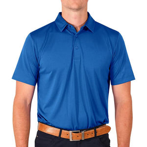 เสื้อโปโลสำหรับผู้ชายเสื้อคอตตอนเข้ารูปเสื้อโปโลแฟชั่นดีไซน์ตามสั่ง - Product Image 5