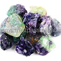 Pierre brute de fluorite naturelle la plus vendue en gros, pierre précieuse brute pour la guérison Reiki, la décoration intérieure et la méditation - Product Image 6