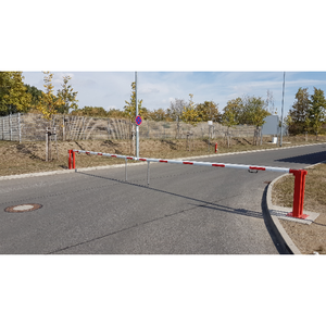 Barriera con molla a gas | rosso-bianco | fino a 8m | pivotante verticalmente - Product Image 3