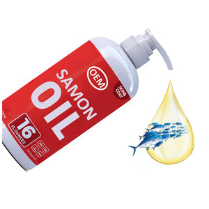 Gubeyka Natural Dog <span class=keywords><strong>Company</strong></span> Formule d'huile de saumon d'Alaska sauvage Complément liquide pour chiens - Product Image 1