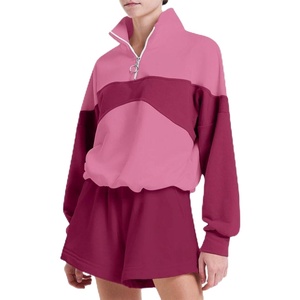 Sweatshirts à capuche pour femmes, pulls en polaire élégants, confortables et doux, logo personnalisé, vêtements décontractés, design tendance, vente en gros - Product Image 3