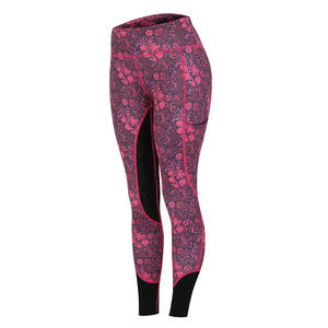 Proveedor al por mayor leggings de mujer de la mejor calidad de fabricación sublimación leggings de equitación con etiqueta privada - Product Image 3