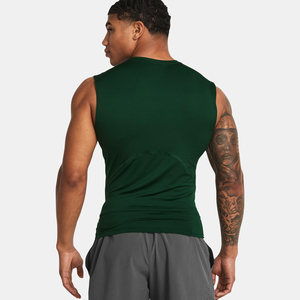 Débardeurs de sport décontractés de haute qualité en fibre de bambou et coton pour hommes gilets d'entraînement de musculation - Product Image 5